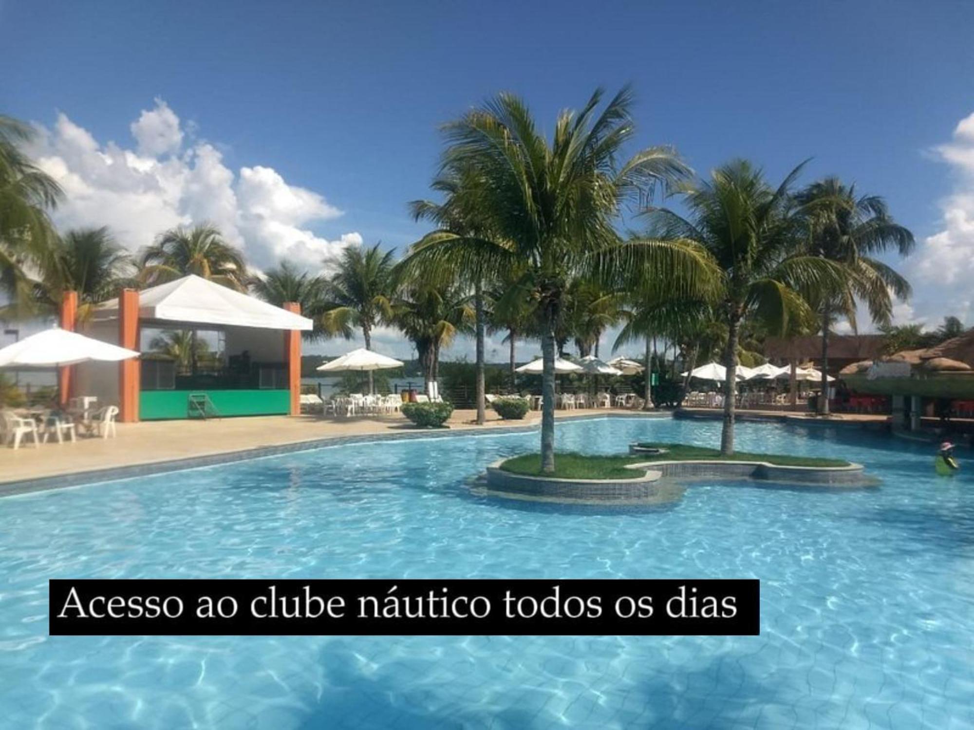 Nautico Flat Com Acesso Ao Clube Nautico Praia- Caldas Novas Exterior foto