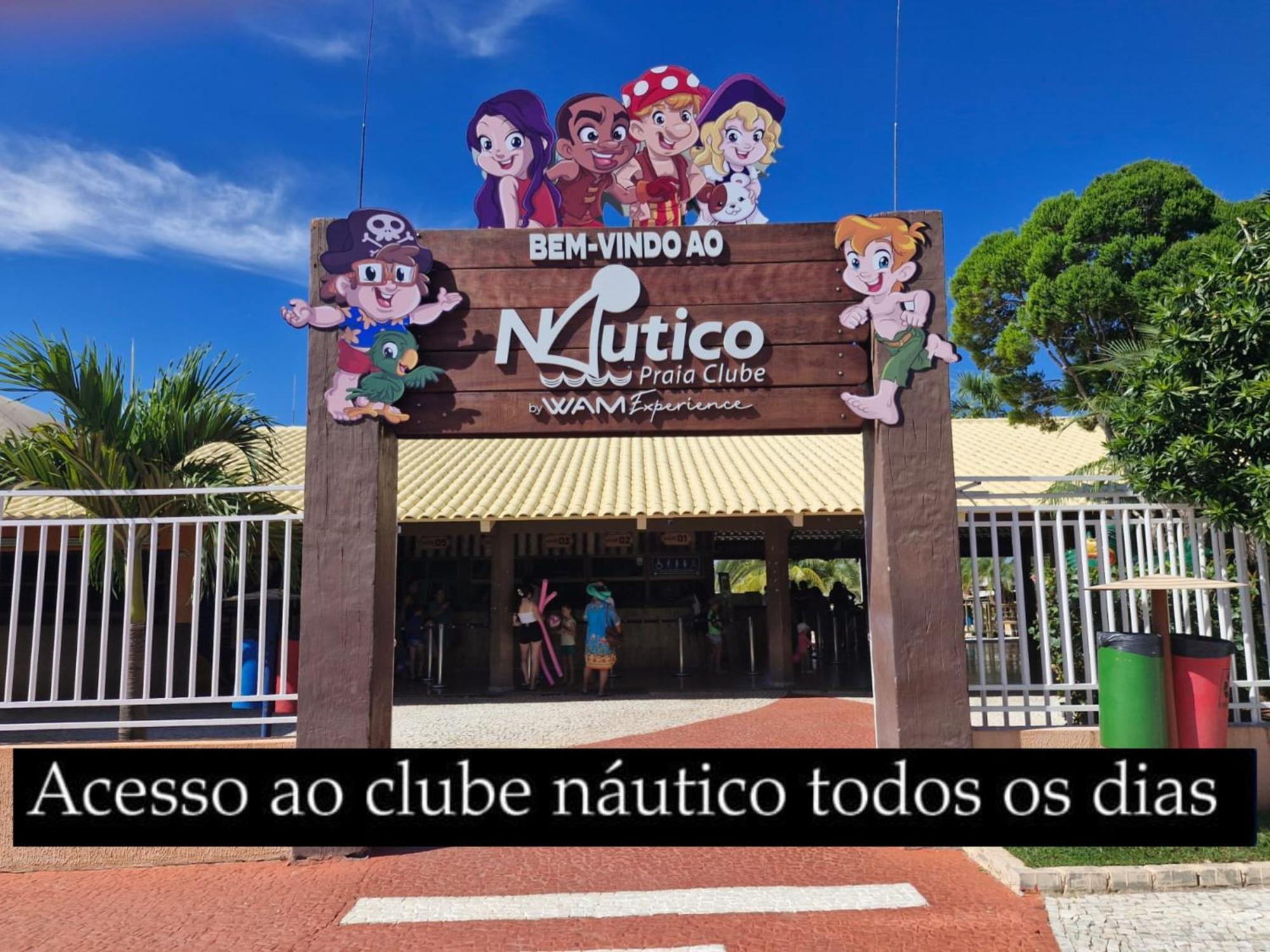 Nautico Flat Com Acesso Ao Clube Nautico Praia- Caldas Novas Exterior foto